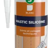 Mastic silicone GEBSICONE S 310 ml blanc GEB