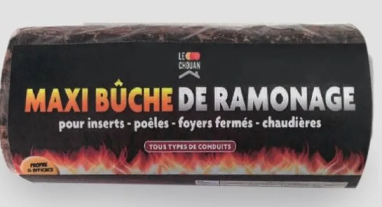 Maxi bûche de ramonage 1,9kg