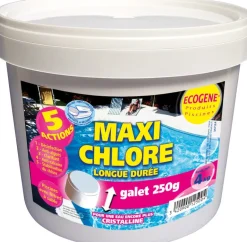 Maxi chlore lent galets de 250g - 4kg ECOGENE