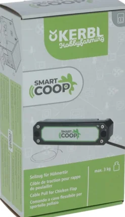 Mécanisme d'ouverture pour porte de poulailler SmartCoop