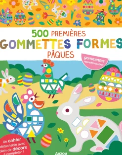 Mes tout premiers autocollants - 500 gommettes forme Pâques