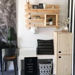 Meuble Dinamic vertical 2 portes pin massif