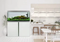 Meuble blanc pour aquarium 330L FLUVAL SIENA (produit seul)