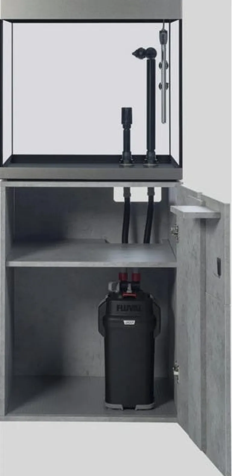 Meuble béton pour aquarium 160L FLUVAL SIENA (produit seul)