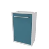 Meuble lave mains finition bleu mat AURLANE