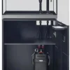Meuble noir pour aquarium 160L FLUVAL SIENA (produit seul)