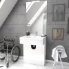 Meuble PMR 70 blanc AURLANE