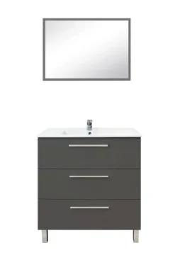Meuble à poser Pallas 80 cm gris ONDEE