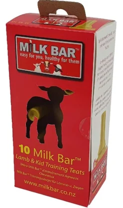 Milk Bar® Tétine jaune agneau/chevreau (x10)