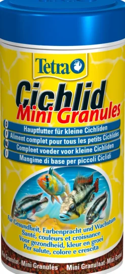 Mini granulés pour petits cichlidés 3-6cm 250ml