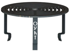Mini grille de cuisson pour brasero Ø58 cm et Ø68 cm OYAT