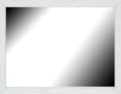 Miroir rectangulaire 40x50 cm Karma blanc