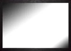 Miroir rectangulaire 40x50 cm Karma noir