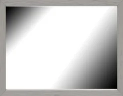 Miroir rectangulaire 40x50 cm Karma gris