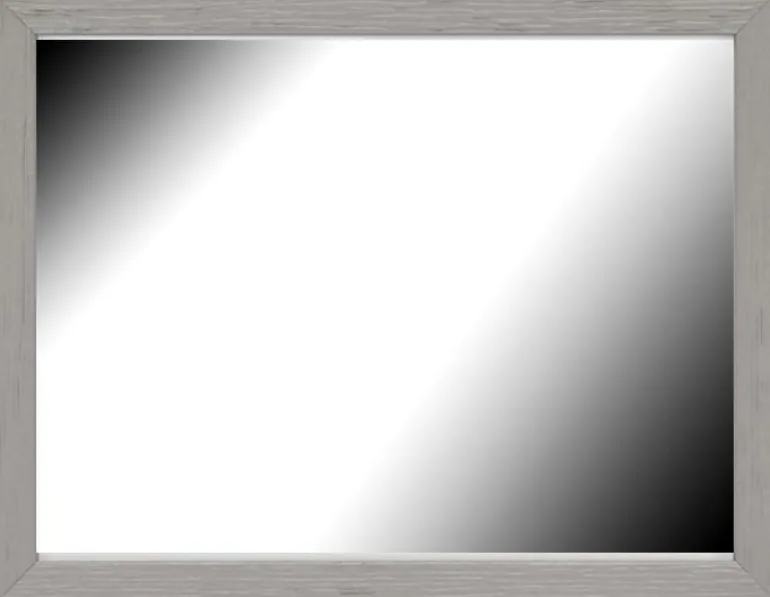 Miroir rectangulaire 40x50 cm Karma gris