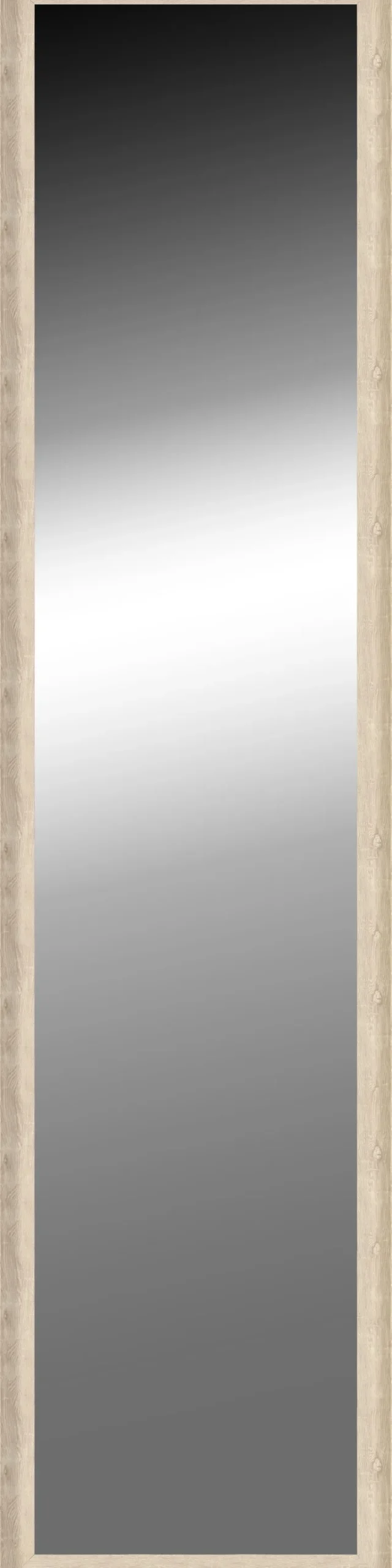 Miroir rectangulaire 40x140 cm Valloire hêtre