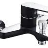 Mitigeur bain douche Oolong chromé noir ROUSSEAU