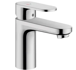 Mitigeur de lavabo 100 CoolStart avec tirette +vidage chrome