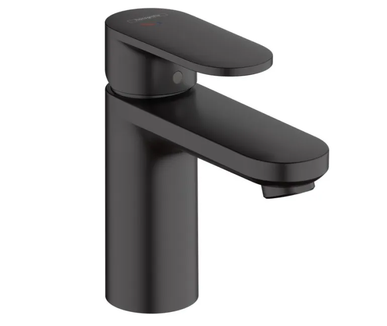 Mitigeur de lavabo 100 CoolStart avec tirette + vidage noir