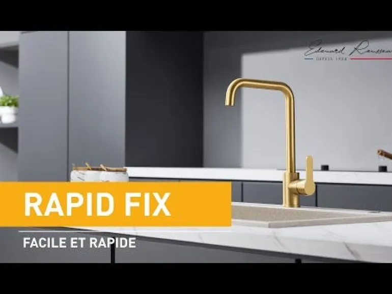 Mitigeur lavabo Sokar Rapidfix chromé EDOUARD ROUSSEAU