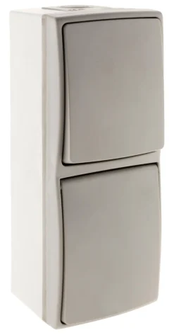 Mixte vertical va-et-vient + 2 pôles + terre IP55 orok