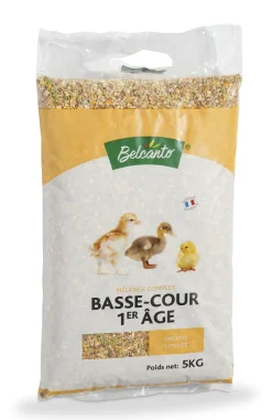 Mélange Basse-cour 1er âge poussins - Sac de 5 kg BELCANTO