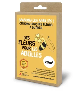 Mélange de fleurs "Des fleurs pour les abeilles" 25m²
