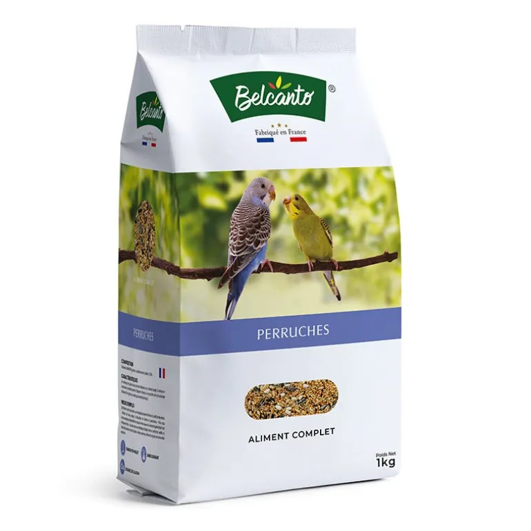 Mélange de graines pour Perruche Equilibre - Sac de 1 kg