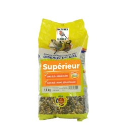 Mélange de graines Supérieur sans blé sac de 1,8kg