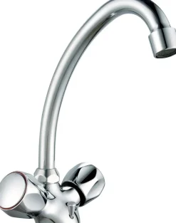 Mélangeur lavabo jasmin chrome ROUSSEAU