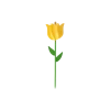 Moulin à vent forme tulipe - Vendu à l'unité