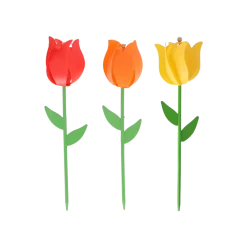 Moulin à vent forme tulipe - Vendu à l'unité