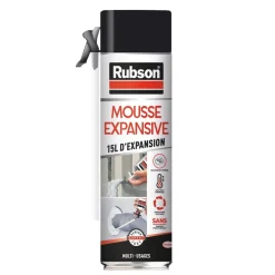 Mousse expansive 345ml (restitution jusqu'à 15l) blanc