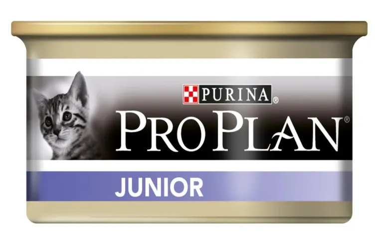 Mousse pour chaton Junior riche en poulet 85g PRO PLAN