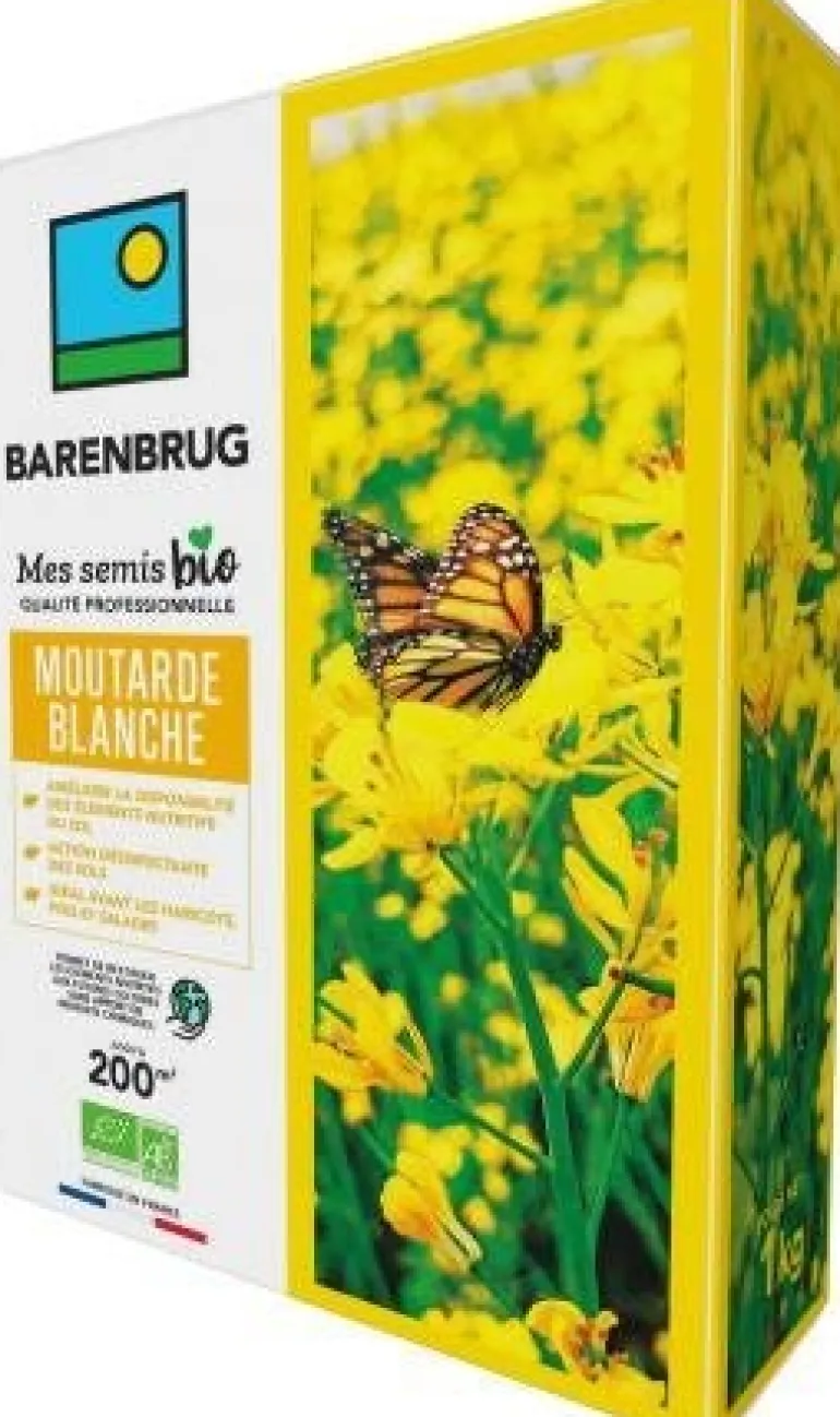 Moutarde blanche 1kg BARENBRUG