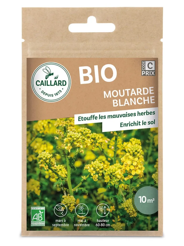 Moutarde Blanche Bio 10g CAILLARD