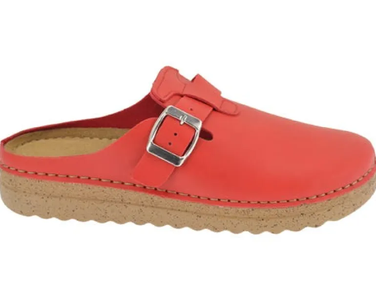 Mule femme Patola rouge MORAN'S