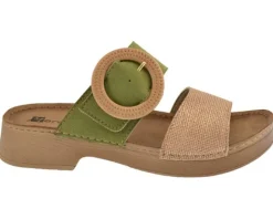 Mule femme Apier kaki MORAN'S
