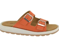 Mule femme Pamie orange MORAN'S