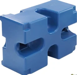 Multibase d'obstacle Easypro-Jump 75x55x38 cm Bleu
