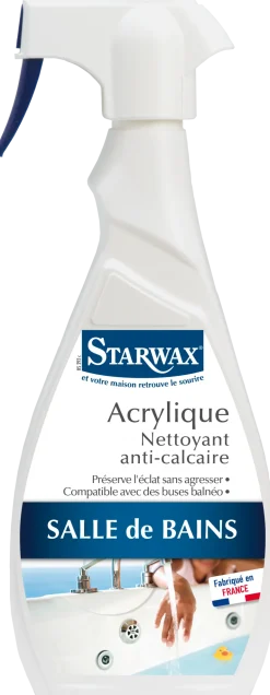 Nettoyant calcaire acrylique/balnéo pulv 500ml