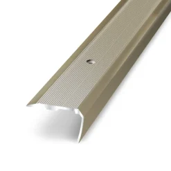 Nez de marche strié alu titium 3,6x1,8x170cm