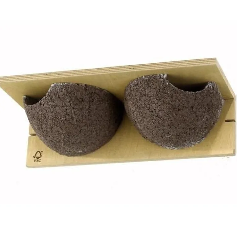 Nichoir "Santa Cruz" en bois pour hirondelles des fenêtres