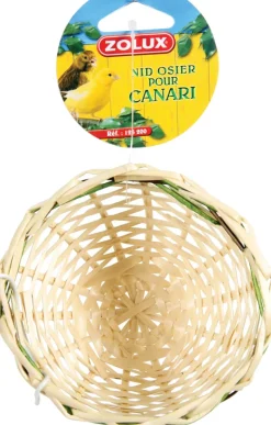 Nid en osier pour canaris