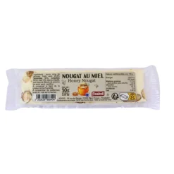 Nougat blanc au miel barre de 30g - Vendu à l'unité