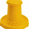 Nourrisseur poules/poussins PP jaune non-monté 10,5L