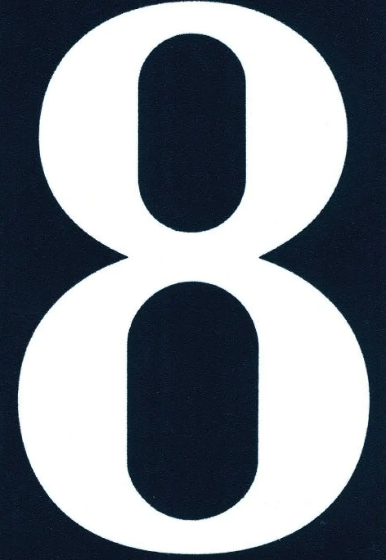 Numéro de rue 110x75 mm CHAPUIS