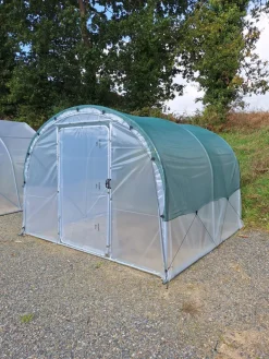 Ombrière pour serre Capucine 3x10,5m