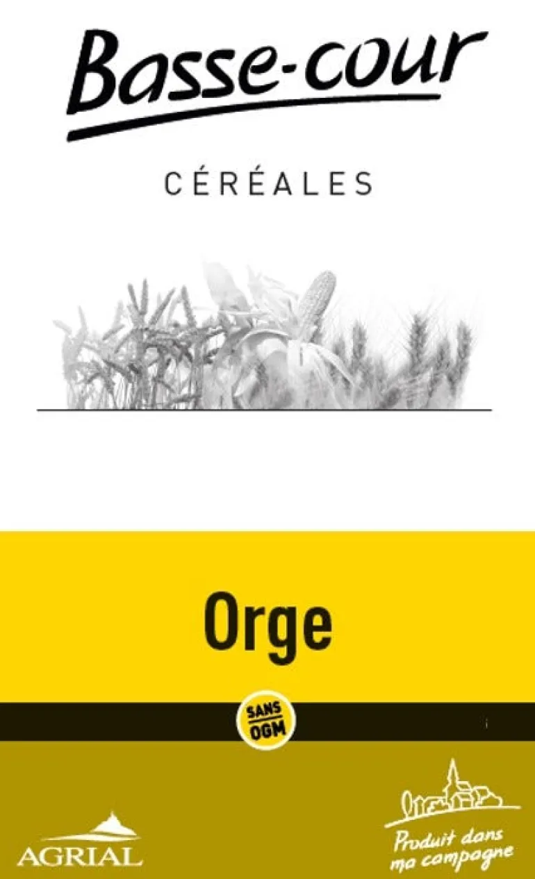 Orge nettoyée 25 kg PRODUIT DANS MA CAMPAGNE