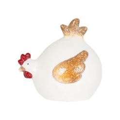 Ornement poule en terre cuite Poule 22 cm - Vendu à l'unité